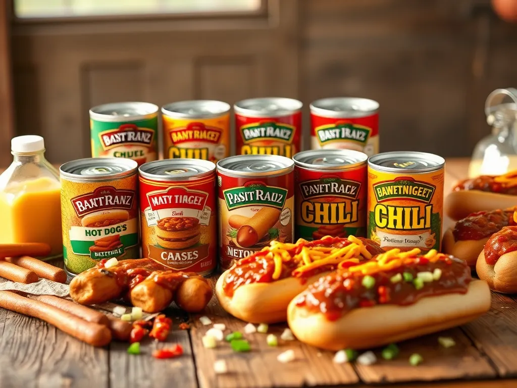 Top Picks for Best Canned Chili for Hot Dogs